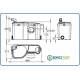 TRITURATORE  per LAVABO+ WC  salvaspazio art. W12 P Gruppo SANITRIT