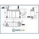 TRITURATORE  per LAVABO+ WC  sospesi art. W16 P Gruppo SANITRIT