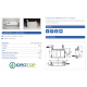 TRITURATORE  per LAVABO+ WC  sospesi art. W16 P Gruppo SANITRIT