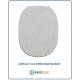 COPRIWATER SEDILE LINDA + KIT OMAGGIO  bianco Is. Ideal Standard 