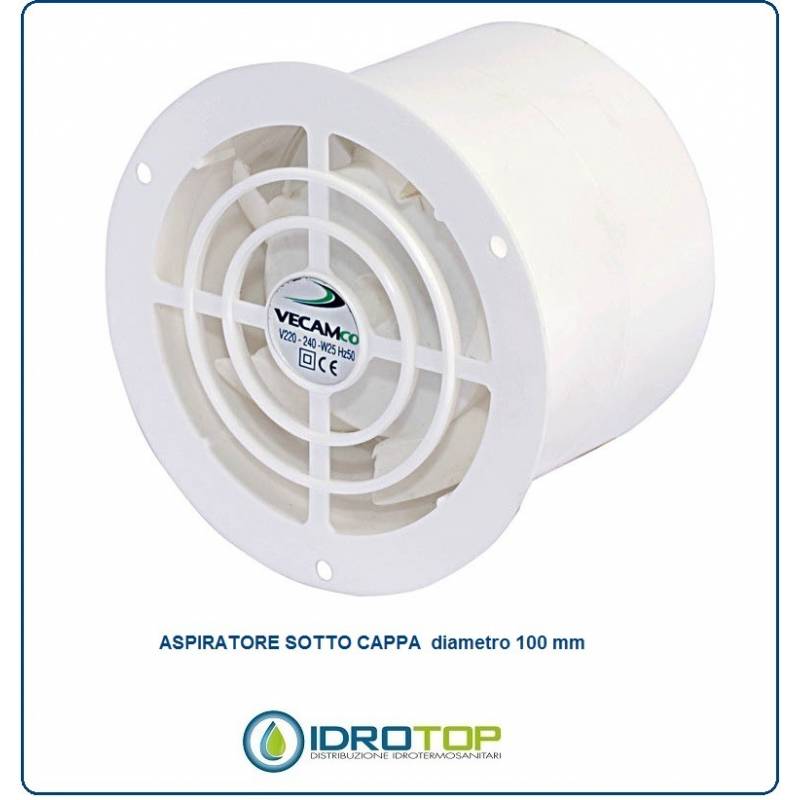 Aspiratore sottocappa diam.100  