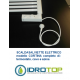 SCALDASALVIETTE ELETTRICO CON TERMOSTATO mod. CORTINA TERMOARREDO BIANCO