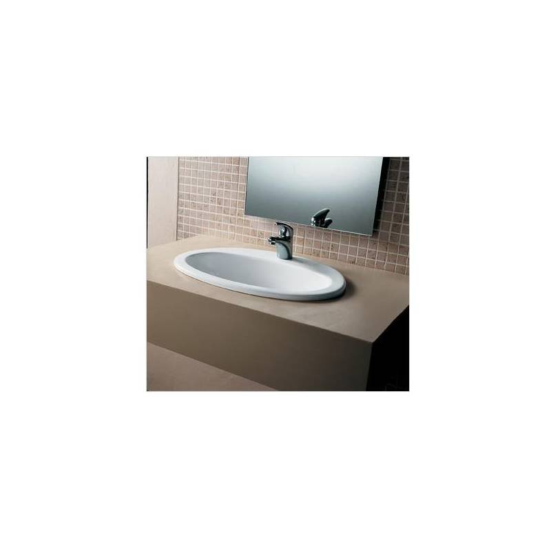 Lavabo incasso Mod. MARINE Ceramica Dimensioni 560x435 Hatria