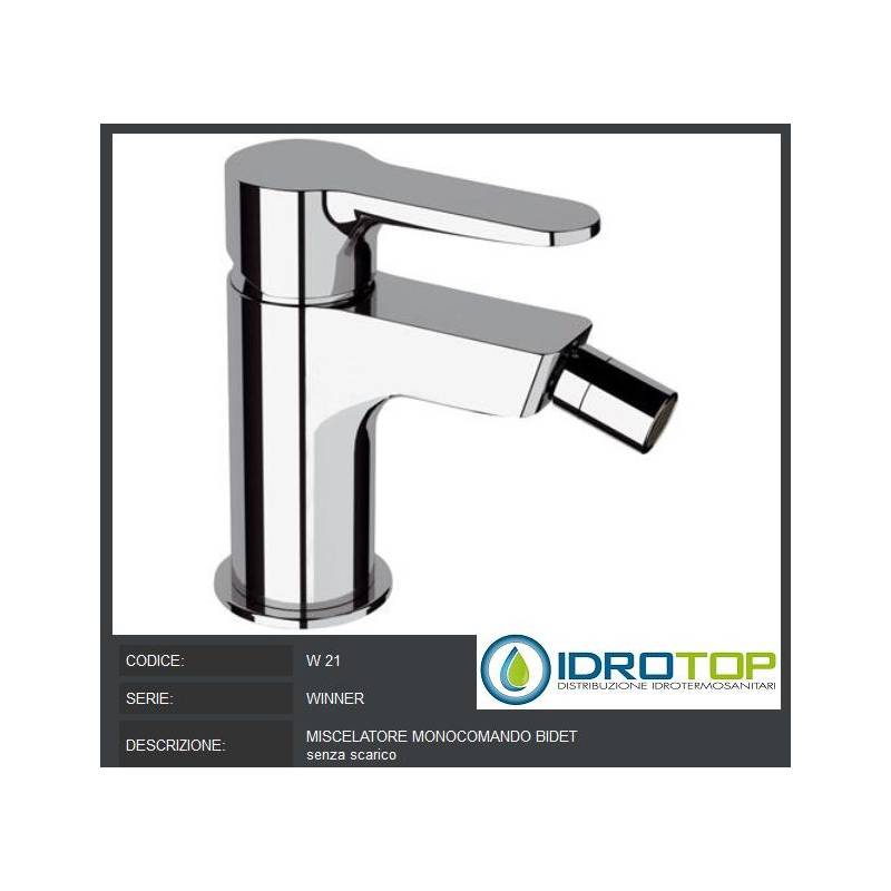 Miscelatore bidet  senza piletta Remer