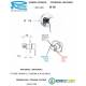 Miscelatore incasso doccia  Remer