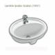 Lavabo incasso Mod. CAROLINE Ceramica Dimensioni 570x460 Hatria
