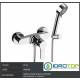 Miscelatore doccia esterno con kit doccia a 4 funzioni Remer