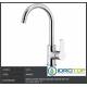 Miscelatore lavello monoforo 90' per lavello con canna corta a U Remer