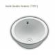Lavabo incasso 420x420 Mod. BOULE Ceramica Dimensioni  Hatria