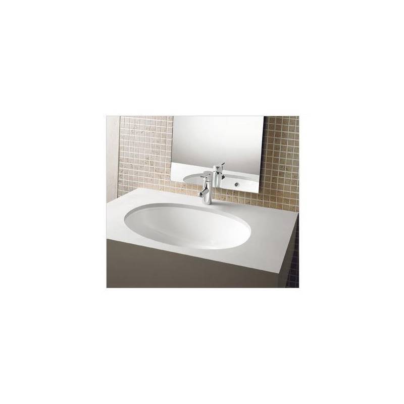 Lavabo incasso Mod. CATERINE Ceramica Dimensioni 570x425 Hatria