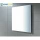 Mobile Bagno VITALE Bianco Sospeso 80cm con Lavabo in Ceramica-Specchio e Lampada