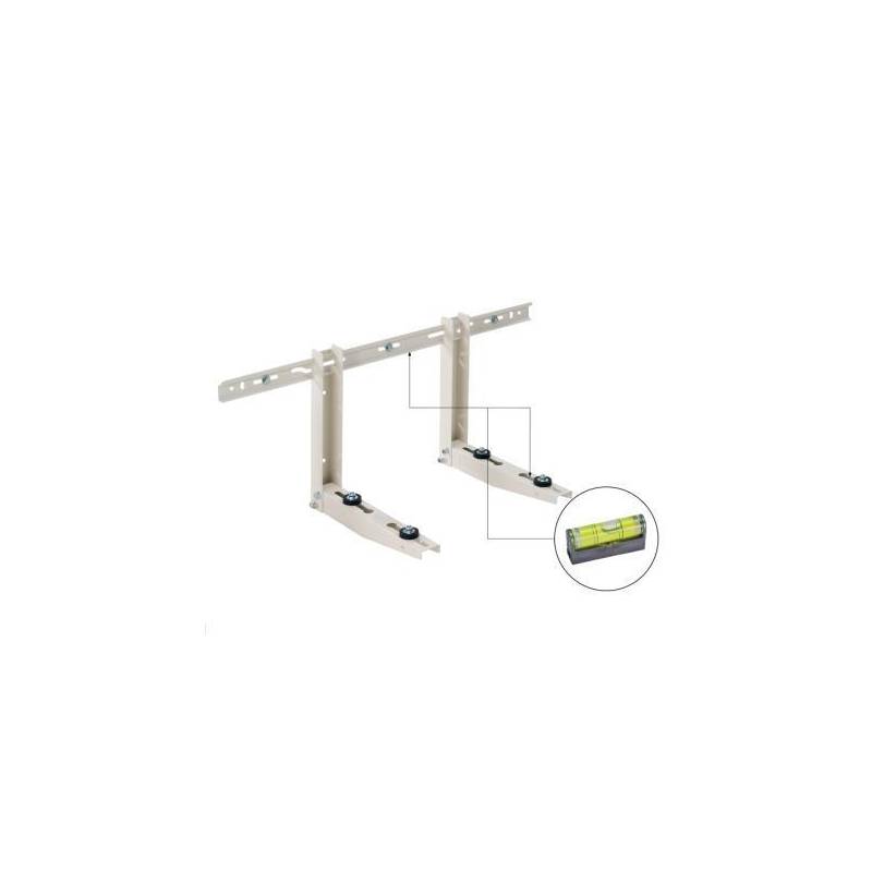 Staffa per monosplit 380mm per installazioni a muro completa di tasselli