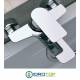 Miscelatore INFINITY VASCA esterno con KIT DOCCIA in Ottone Cromato Remer