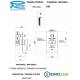 Miscelatore INFINITY VASCA/DOCCIA incasso con deviatore in Ottone Cromato Remer