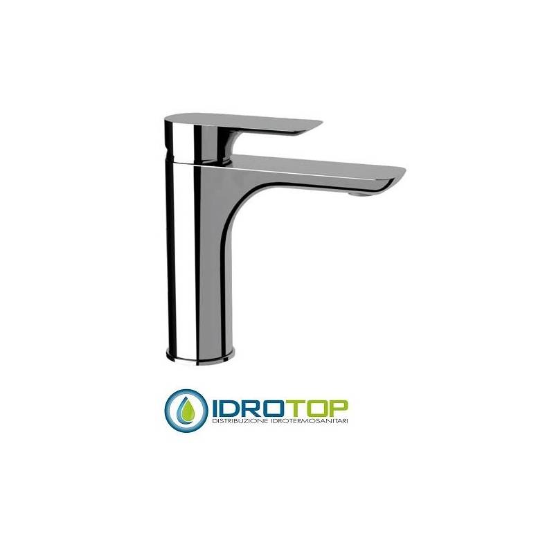 Miscelatore INFINITY LAVABO CROMATO senza scarico in Ottone Cromato Remer