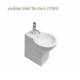 Bidet filo muro You & Me Hatria