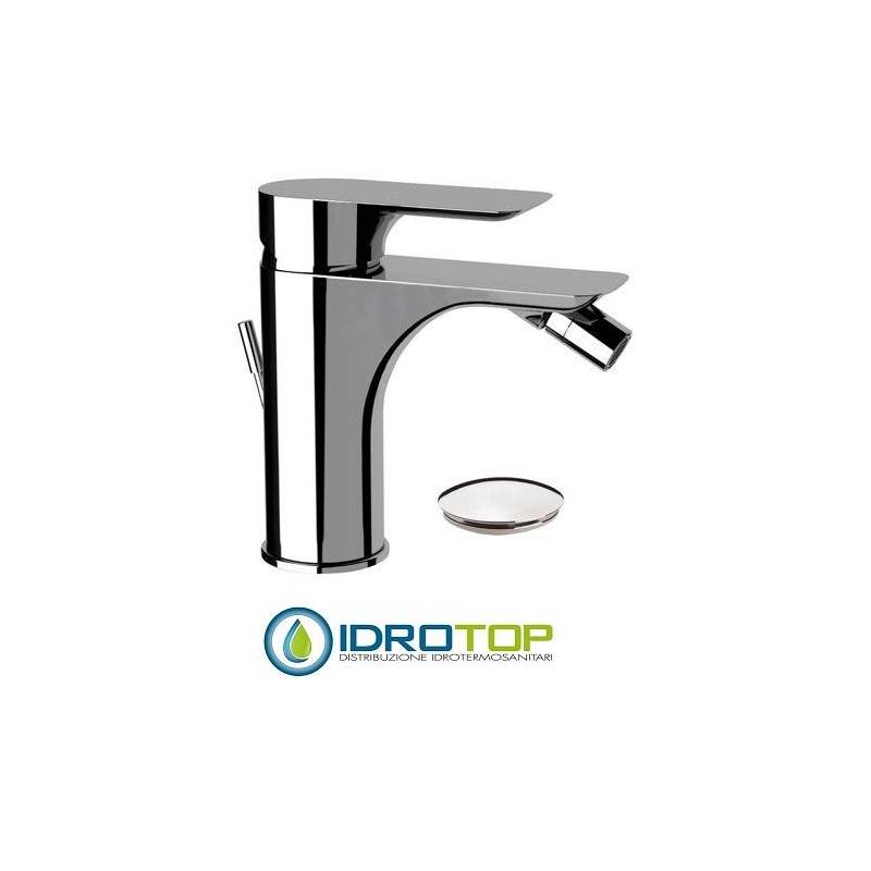 Miscelatore INFINITY BIDET CROMATO con scarico in Ottone Cromato Remer