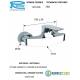 Miscelatore INFINITY DOCCIA ESTERNO senza kit doccia in Ottone Cromato Remer