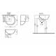 Lavabo angolare You & Me Hatria