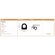 Copriwater Flaminia METRO  BIANCO  Sedile Wc Coprivaso Asse