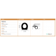 Copriwater Flaminia METRO SOSPESO BIANCO  Sedile Wc Coprivaso Asse