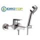 Miscelatore DREAM VASCA con DOCCIA in Ottone Cromato Remer