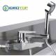 Miscelatore DREAM VASCA con DOCCIA in Ottone Cromato Remer