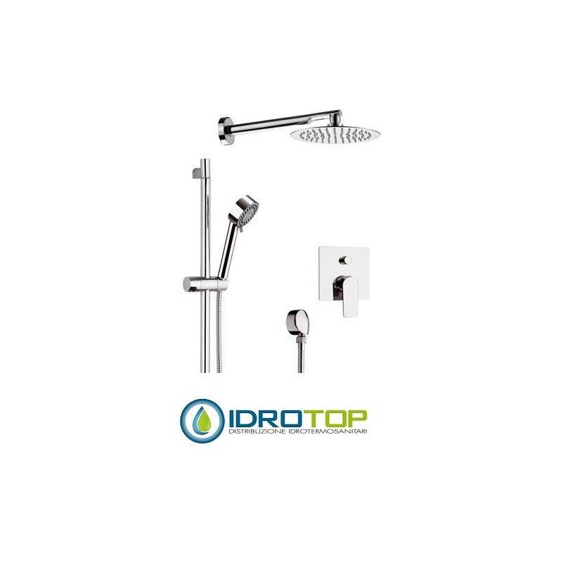 Miscelatore DREAM SET DOCCIA con saliscendi in Ottone Cromato Remer