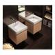 Lavabo Grandangolo G-50 in Ceramica. Possibilità di Installazione a Muro o a Parete 500x500 Hatria