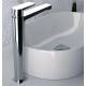 Miscelatore DREAM LAVABO ALTO SENZA SCARICO in Ottone Cromato Remer