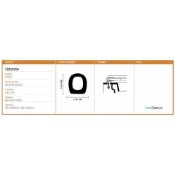 Copriwater Dolomite LAGO  VISONE Sedile Wc Coprivaso Asse