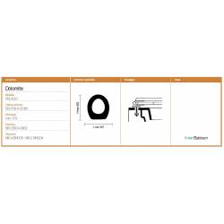 Copriwater Dolomite PELAGO  CHAMPAGNE Sedile Wc Coprivaso Asse