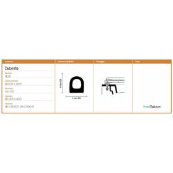 Copriwater Dolomite RC80 BIANCO EUROPA  Sedile Wc Coprivaso Asse