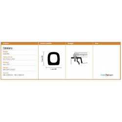 Copriwater Catalano ESEDRA  BIANCO EUROPA Sedile Wc Coprivaso Asse 
