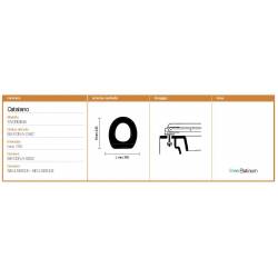 Copriwater Catalano TAORMINA   BIANCO EUROPA Sedile Wc Coprivaso Asse 