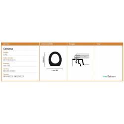 Copriwater Catalano LUCE   BIANCO EUROPA Sedile Wc Coprivaso Asse 