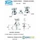 Miscelatore LIBERTY BIDET con SCARICO Cromato Remer Rubinetterie