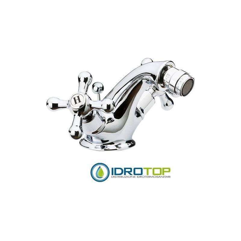 Miscelatore LIBERTY BIDET monoforo con scarico Cromato Remer Rubinetterie
