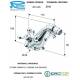 Miscelatore LIBERTY BIDET monoforo con scarico Cromato Remer Rubinetterie