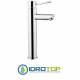 Miscelatore MINIMAL LAVABO ALTO L senza piletta Cromato Remer