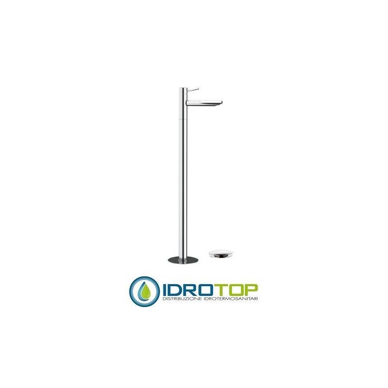 Miscelatore MINIMAL LAVABO a TERRA Cromato Remer