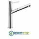 Miscelatore MINIMAL LAVELLO con BOCCA ESTRAIBILE Cromato Remer