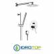 Set completo MINIMAL DOCCIA/WELLNESS Cromato Remer