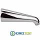 Braccio Doccia CONICO cm 20 in ottone Cromato Remer