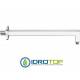 Braccio Doccia QUADRATO cm 30  in ottone Cromato Remer