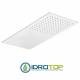 Soffione Doccia ULTRAPIATTO a PARETE 50x25 cm Inox Lucidato Remer