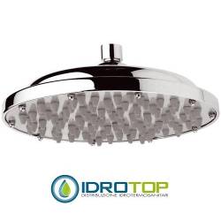 Soffione Doccia a PIOGGIA diam. 23 cm con snodo e getti anticalcare ABS CROMATO Remer