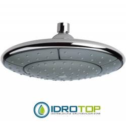 Soffione Doccia a PIOGGIA diam. 24 cm con snodo e getti anticalcare ABS CROMATO Remer
