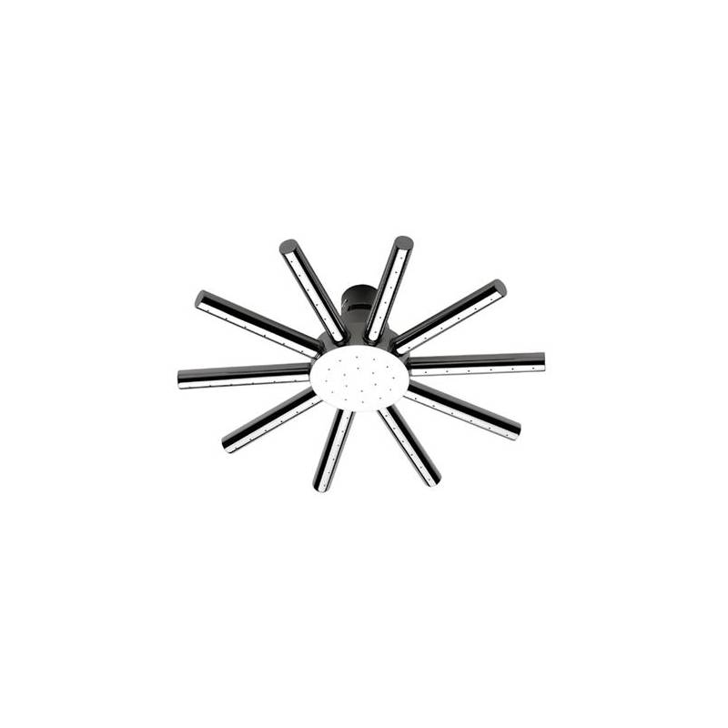 Soffione Doccia SUN a pioggia 66 GETTI diametro 18 cm con snodo OttoOttone Cromatone Cromato Remer