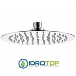 Soffione Doccia diam.20 cm Ultrapiatto in acciaio Inox Lucidato Remer